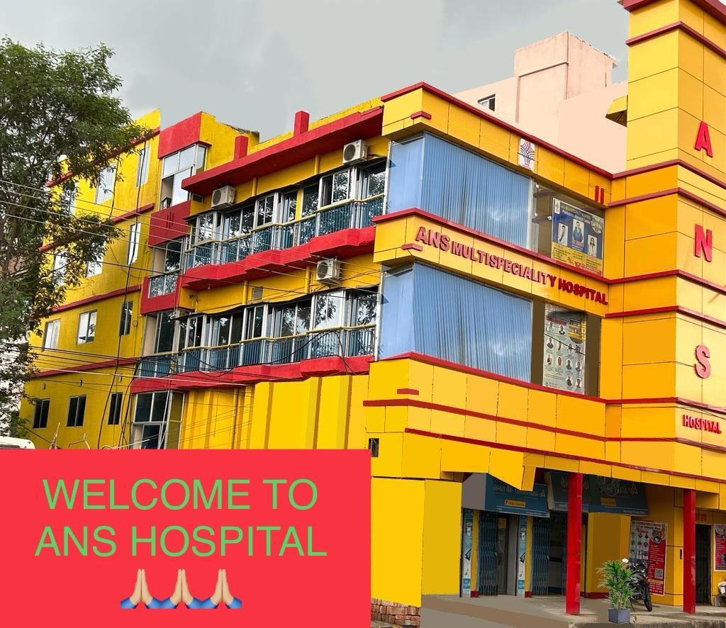 ANS Multispeciality Hospital building on Ashiana Digha Road in Patna